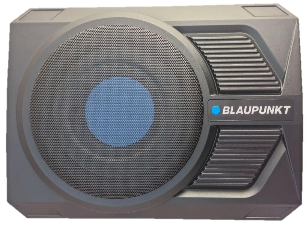 BLAUPUNKT GTHS131PRO 10-inch PRO Powered Underseat Subwoofer Enclosure 350 Watts Digital Signal Processors Car Audio Speaker Systems Built-in Amplifier Simplifies Installation BLAUPUNKT GTHS131PRO 10-inch PRO Powered Underseat Subwoofer Enclosure 350 Watts Digital Signal Processors Car Audio Speaker Systems Built-in Amplifier Simplifies Installation